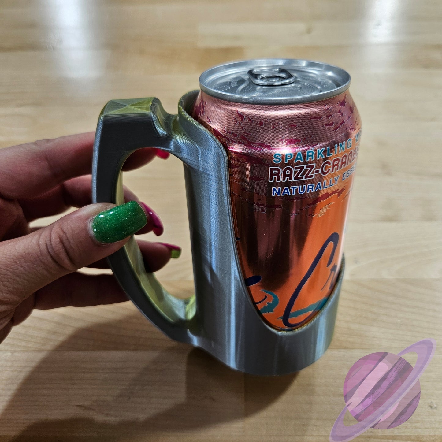 3D PRINTED 12 OZ SODA CAN CUP HOLDER WITH HANDLE
