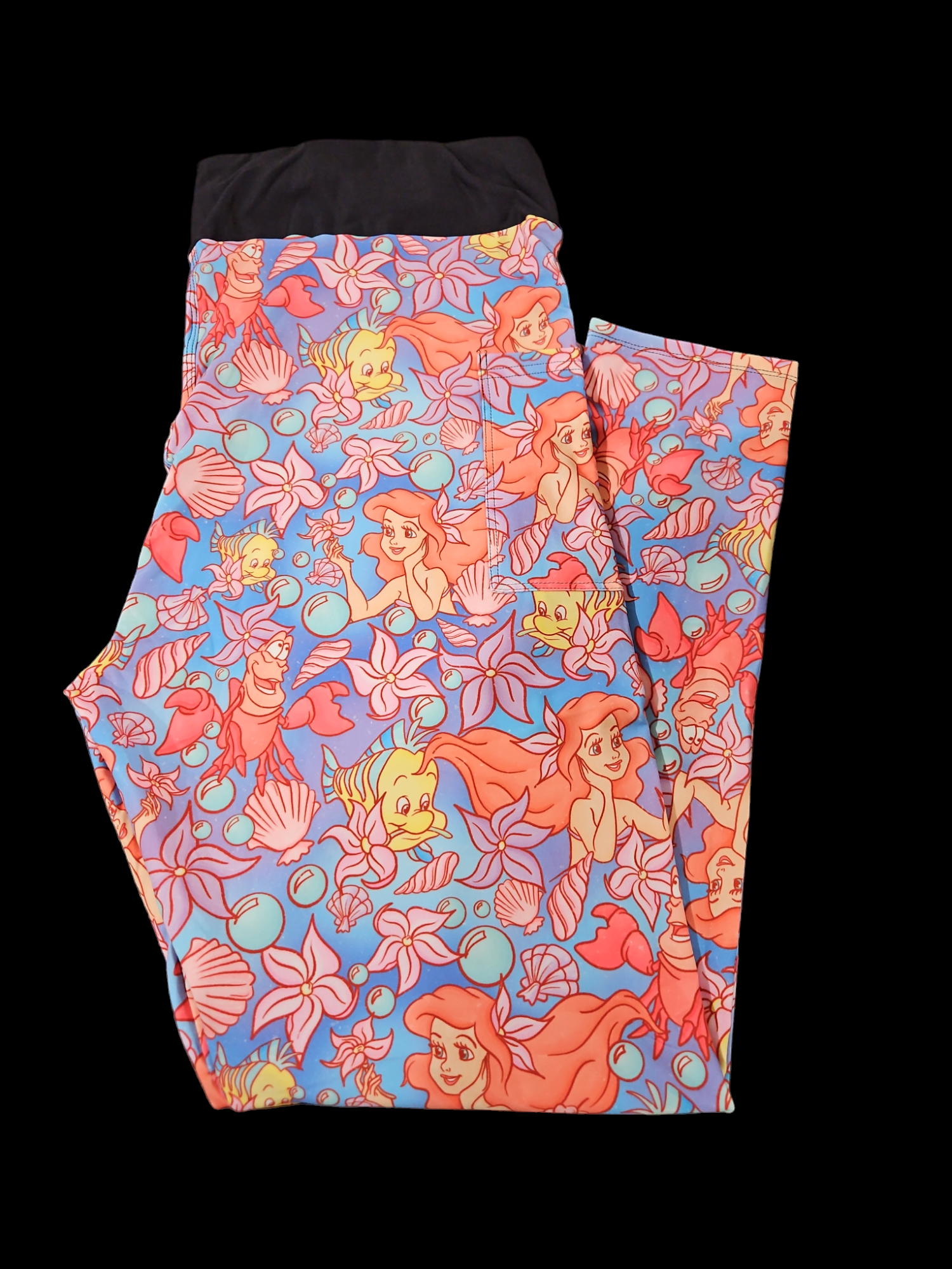 Pastel Mermaid Leggings - Designed By Squeaky Chimp T-shirts & Leggings