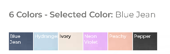 BOBSICLES-COMFORT COLORS SET SEPARATES-PREORDER CLOSING 6/6