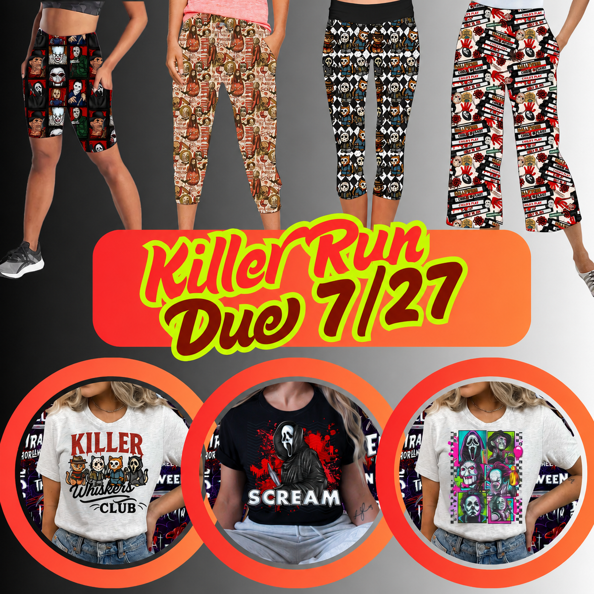 KILLER RUN-PREORDER CLOSING 7/27