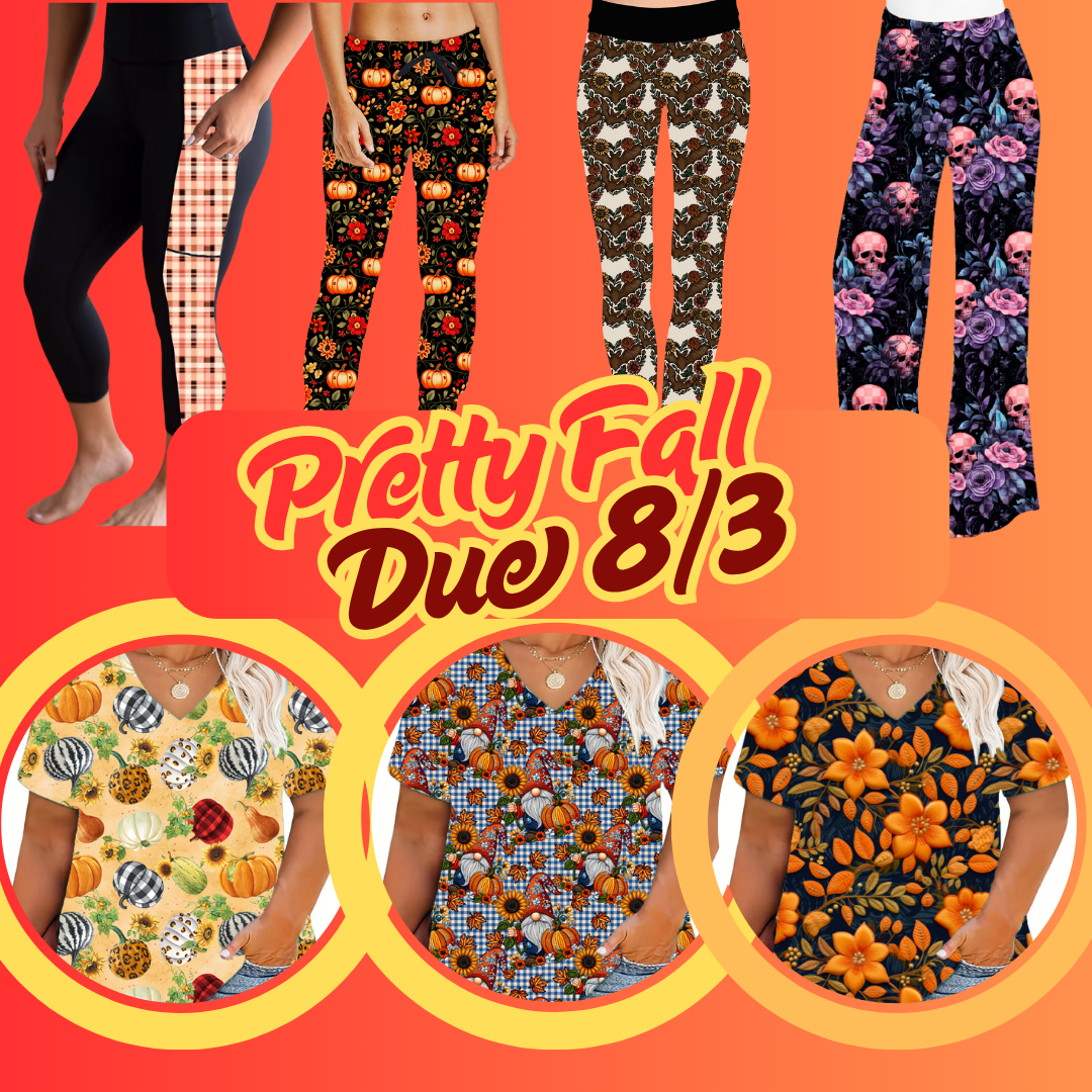 PRETTY FALL PREORDER CLOSING 8/3