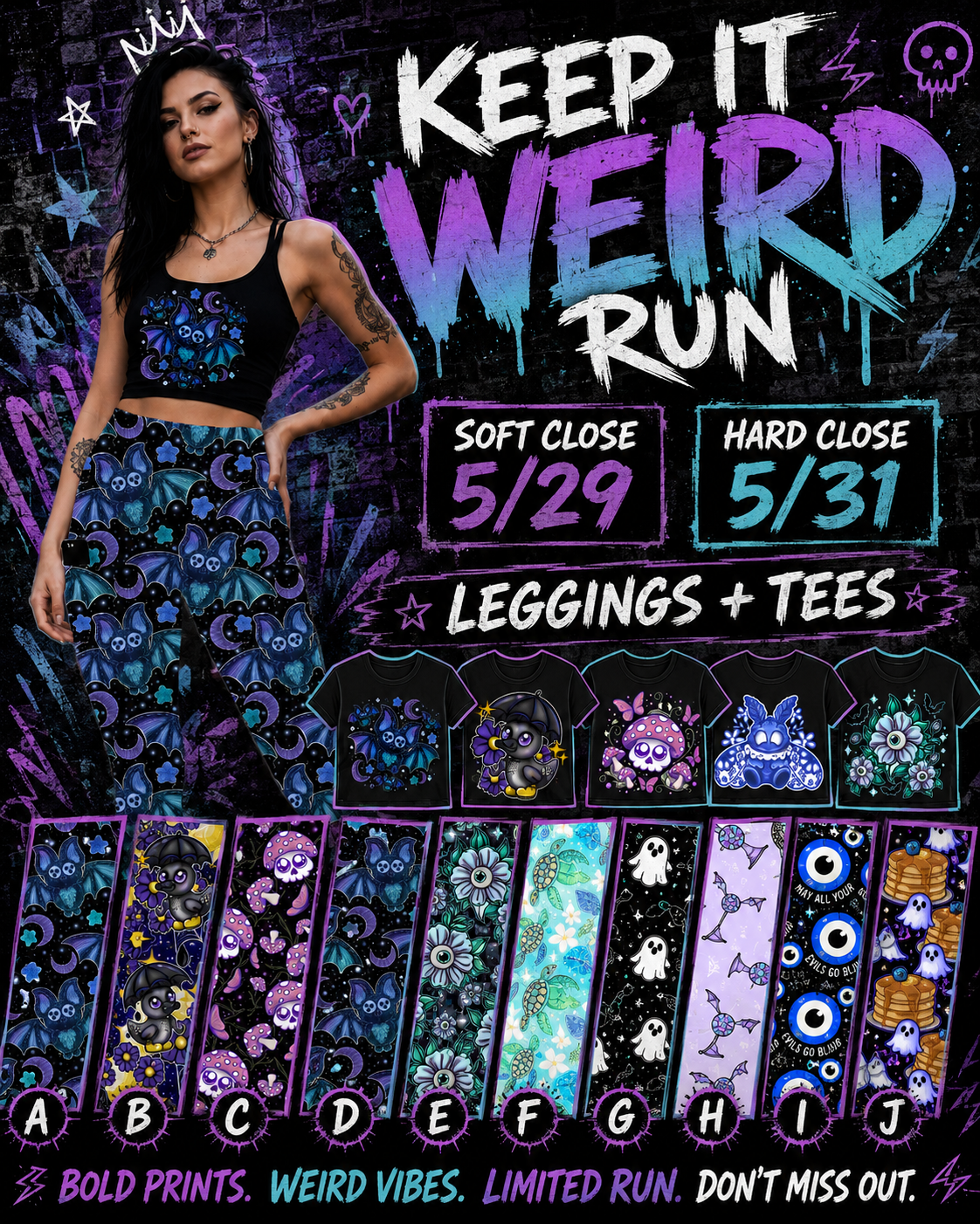 KEEP IT WEIRD PREORDER CLOSING 5/29-5/31