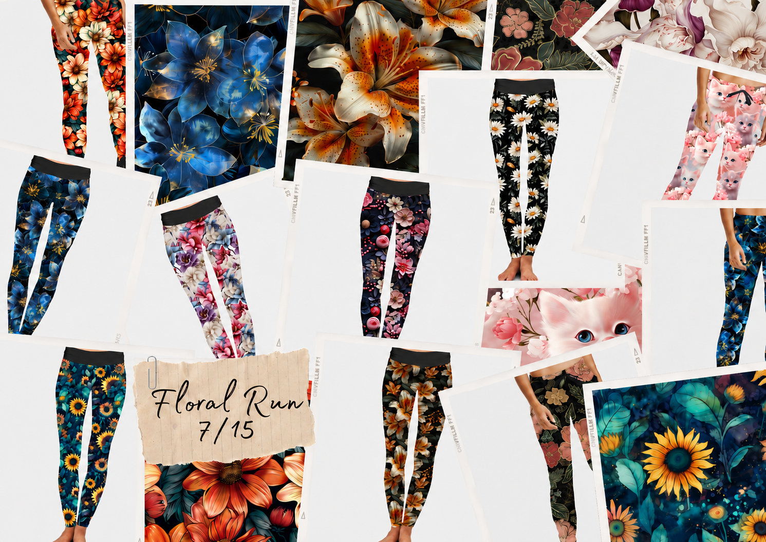 FLORAL RUN PREORDER- SOFT CLOSE 7/15 HARD CLOSE 7/17