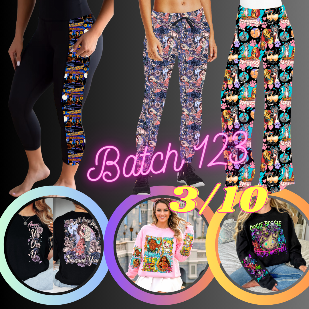 BATCH 123 PREORDER CLOSING 3/10