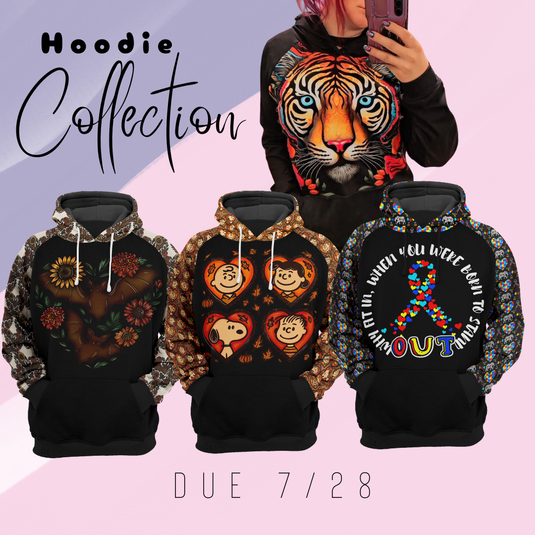 CUSTOM HOODIES 3-PREORDER CLOSING 7/28