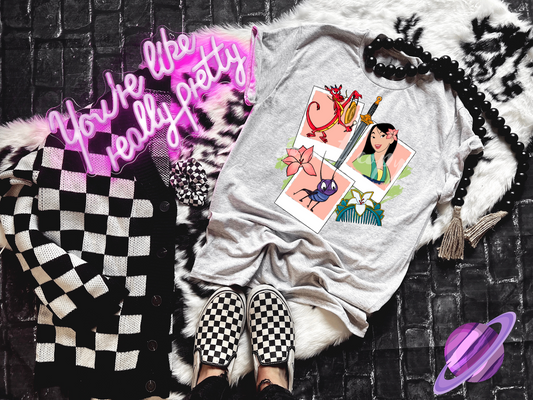 DRAGON GIRL PHOTO TEE