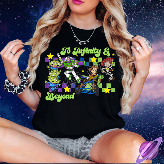 INFINITY CHECKER UNISEX TEE ADULTS/KIDS