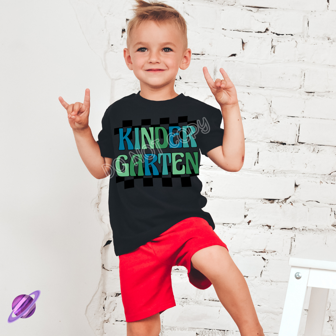 BLUE KINDERGARTEN TEE