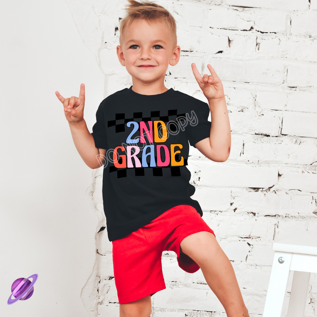 PINK 2ND GRADE TEE