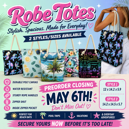 WATERCOLOR COWS-ROPE TOTE PREORDER CLOSING 5/6
