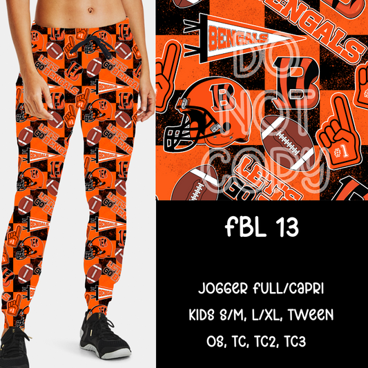 FBL13 - FBL BOTTOMS - JOGGER /CAPRI PREORDER CLOSING 9/10