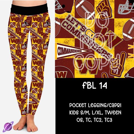 FBL14 - FBL BOTTOMS - LEGGING/CAPRI PREORDER CLOSING 9/10