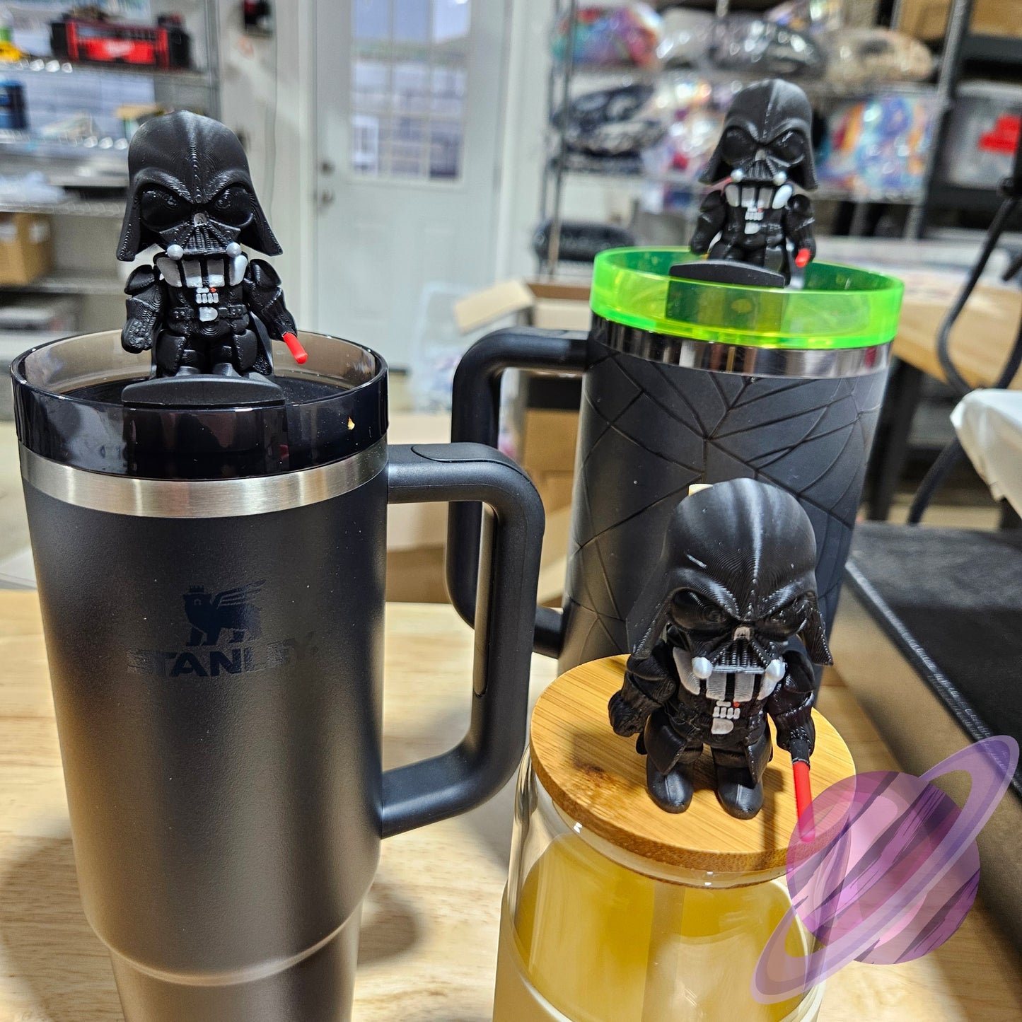 DARK FORCE-3D PRINTED STRAW BUDDY