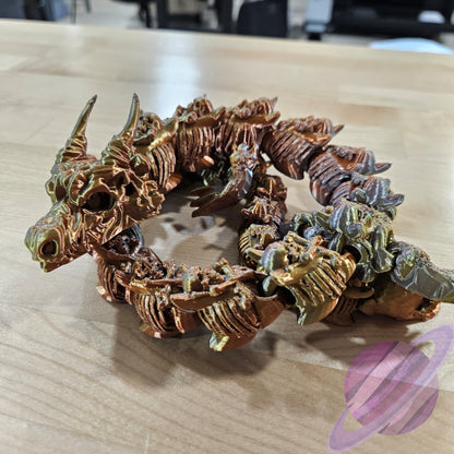 3D PRINTED SKULL DRAGON