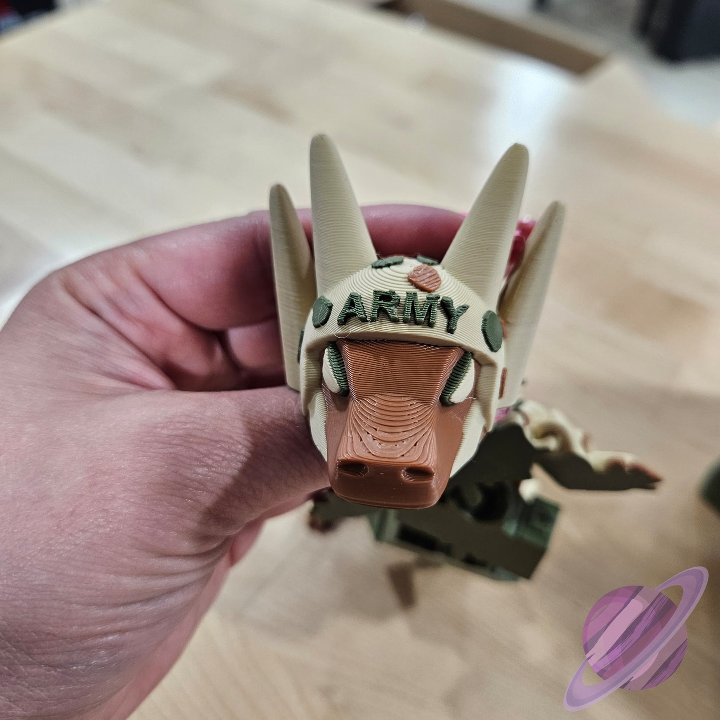 3D PRINTED ARMY DRAGON