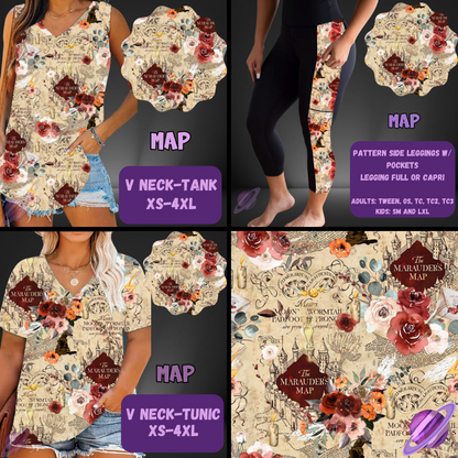 MAP-PATTERN PANEL OUTFIT RUN-SOFT CLOSE 7/10 HARD CLOSE 7/12