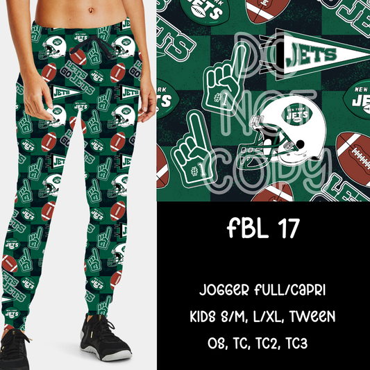 FBL17 - FBL BOTTOMS - JOGGER /CAPRI PREORDER CLOSING 9/10