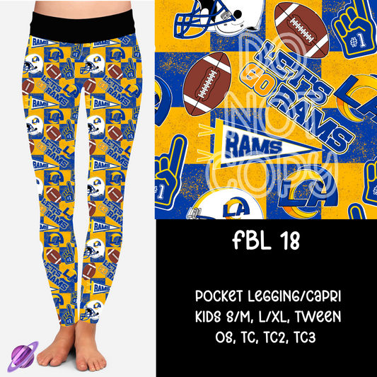 FBL18 - FBL BOTTOMS - LEGGING/CAPRI PREORDER CLOSING 9/10