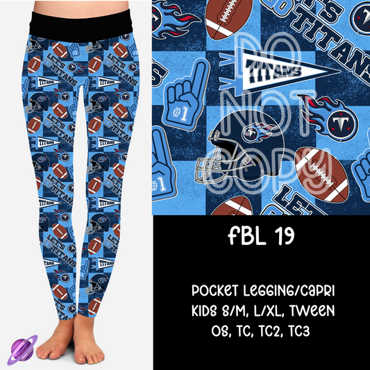 FBL19 - FBL BOTTOMS - LEGGING/CAPRI PREORDER CLOSING 9/10