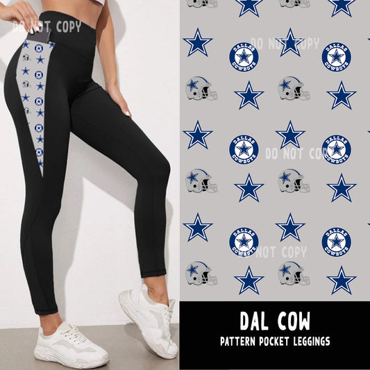 D COWBOY PANEL POCKET LEGGING