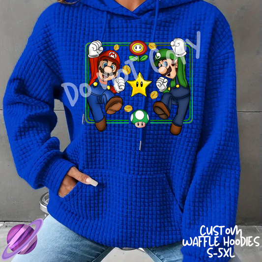 STAR BROS - CUSTOM WAFFLE HOODIES PREORDER CLOSING 11/19