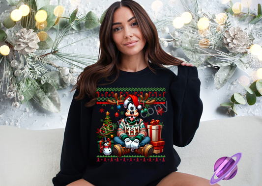 UGLY SWEATER GOOF CREWNECK SWEATSHIRT