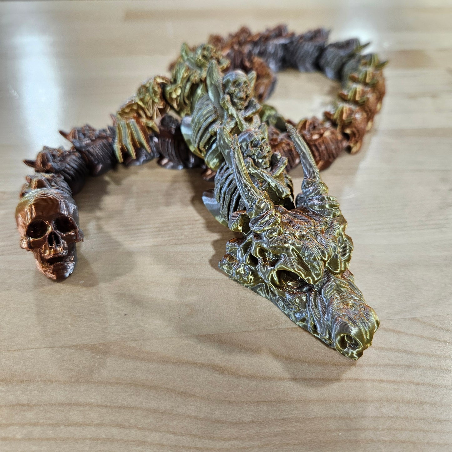 3D PRINTED SKULL DRAGON