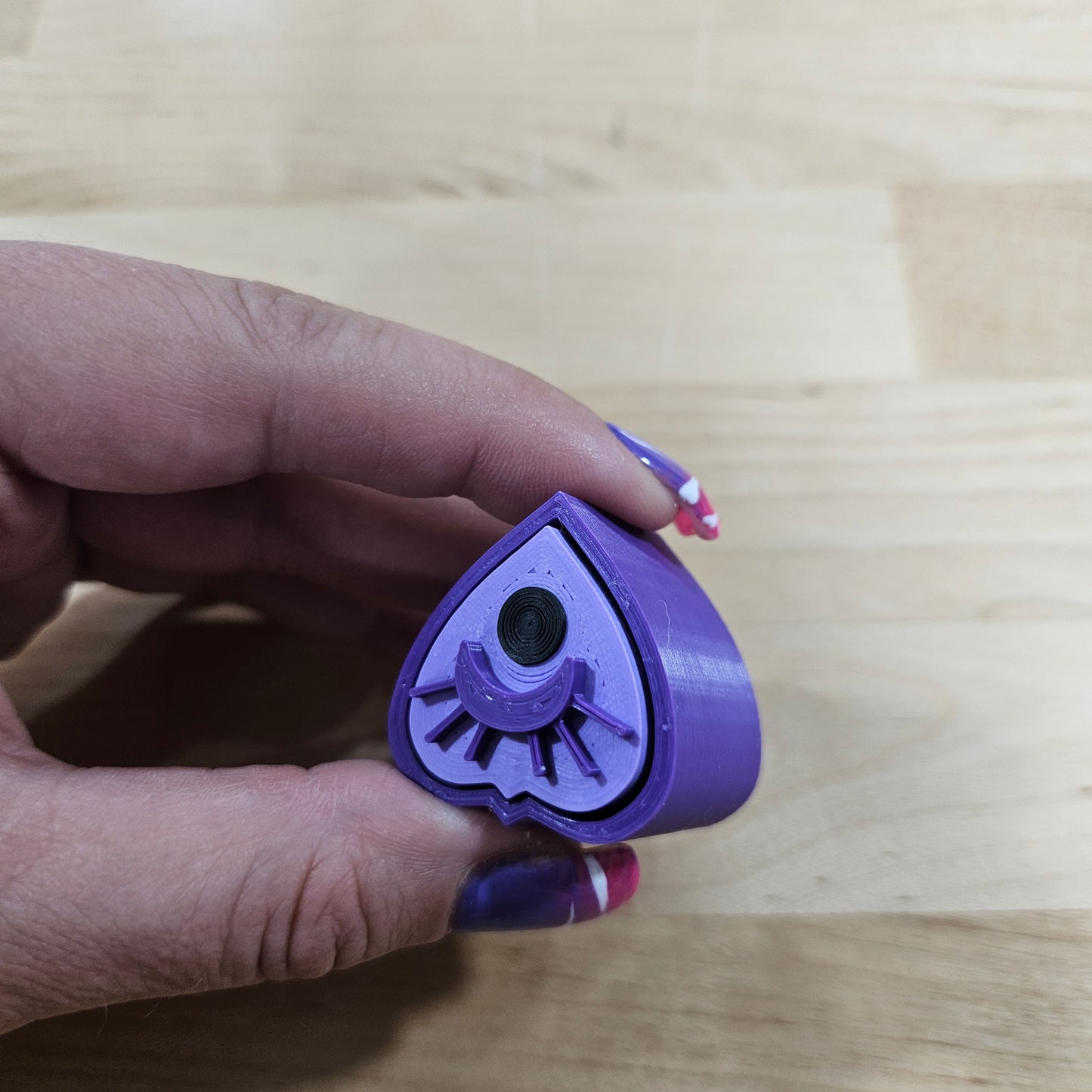 6 PACK- 3D PRINTED SPOOKY CLICKER FIDGETS