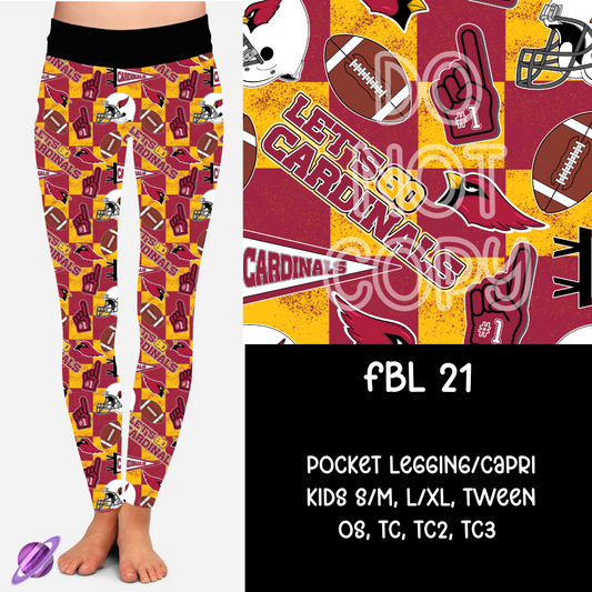 FBL21 - FBL BOTTOMS - LEGGING/CAPRI PREORDER CLOSING 9/10