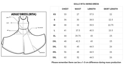 RITA POCKET SWING DRESS-SPRING FLORAL (1/2 SLEEVE)
