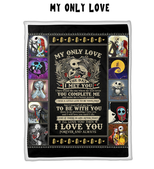 My Only Love - Letter Sherpa Blankets- Preorder Closing 10/2