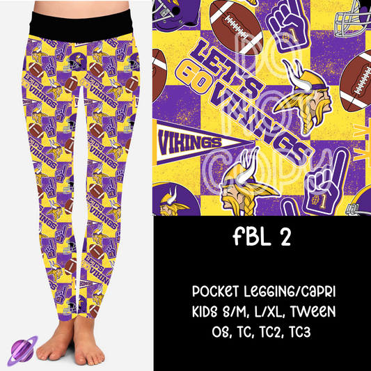 FBL2 - FBL BOTTOMS - LEGGING/CAPRI PREORDER CLOSING 9/10