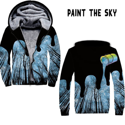 PAINT THE SKY- FLEECE/COTTON LINED JACKETS RUN 12 PREORDER CLOSING 11/29