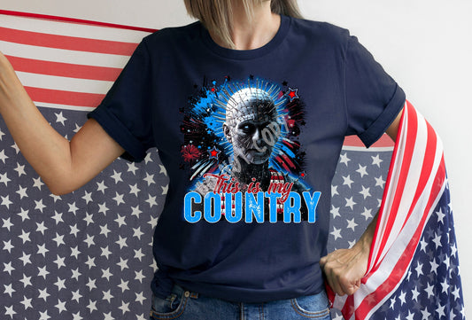MY COUNTRY - UNISEX TEE ADULTS/KIDS