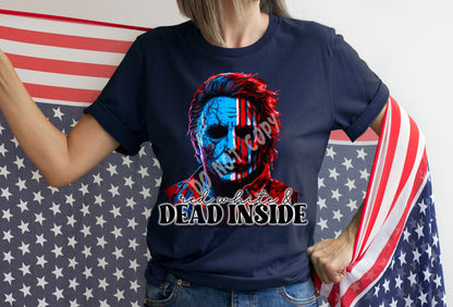 RED WHITE DEAD- UNISEX TEE ADULTS/KIDS