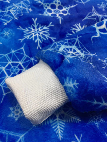 BLUE SNOWFLAKE-ONESIES ROUND 3- PREORDER CLOSING 9/23