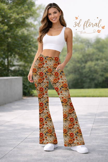 3D FLORAL-YOGA FLARE PREORDER- CLOSING 9/14