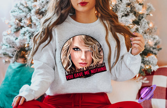 GAVE ME - CREW NECK SWEATSHIRT