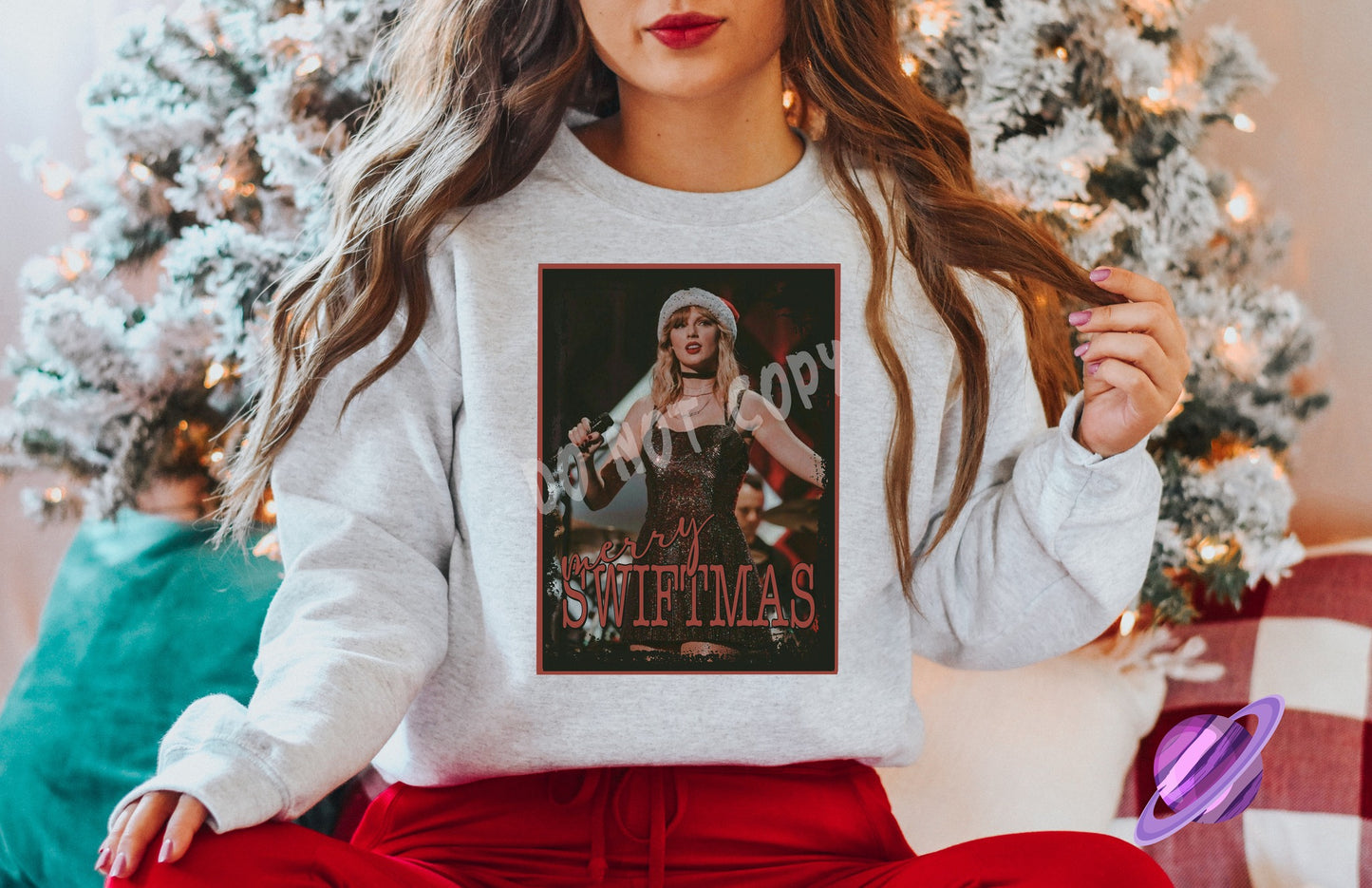 MERRY S-MAS - CREW NECK SWEATSHIRT