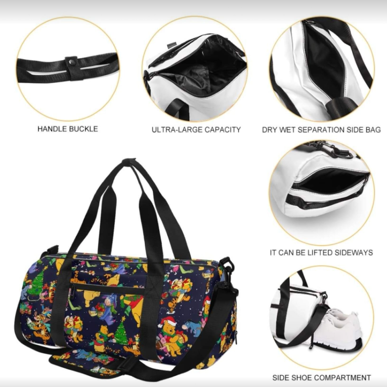 FLORAL BOOTS  - BAG RUN 3 - DUFFLE BAG - PREORDER CLOSING 10/22