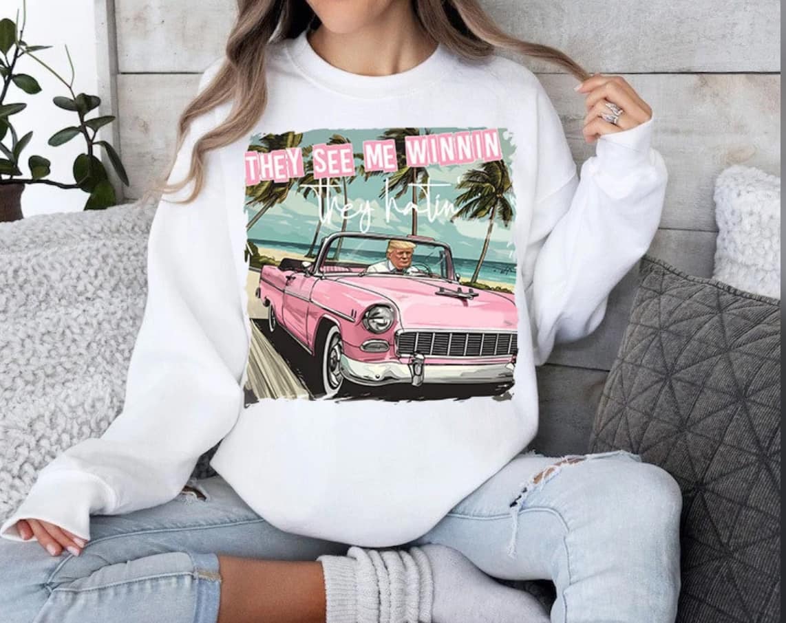 THEY SEE ME WINNIN - CREW NECK SWEATSHIRT