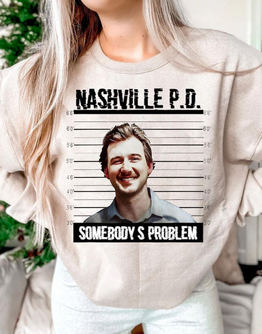 NASH PROB - CREW NECK SWEATSHIRT