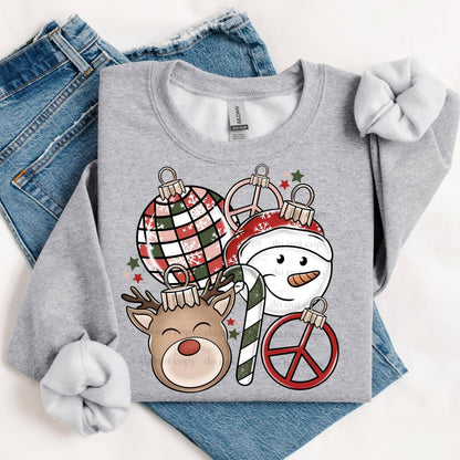 HOLIDAY BULBS SWEATSHIRT