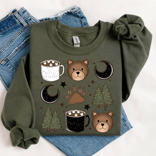 LOG CABIN SWEATSHIRT