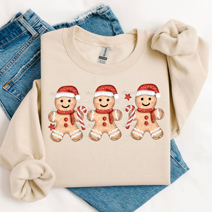 GINGERBREAD MEN CREWNECK SWEATSHIRT