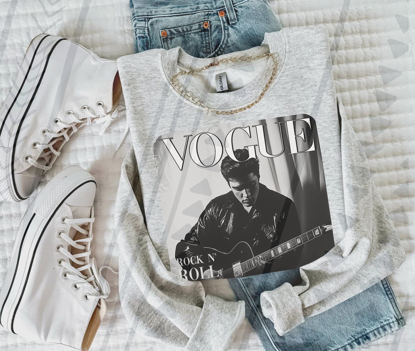 VOGUE ROCK N ROLL SWEATSHIRT