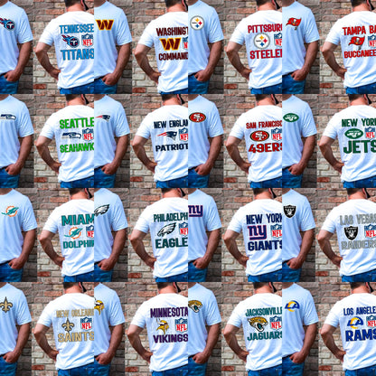 FBALL POCKET PRINT DOUBLE SIDED TEE