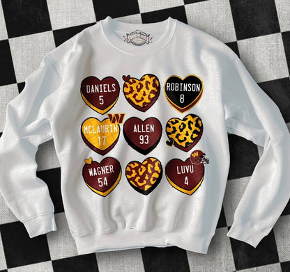 FBALL CANDY HEART COLLECTION (MULTIPLE OPTIONS)