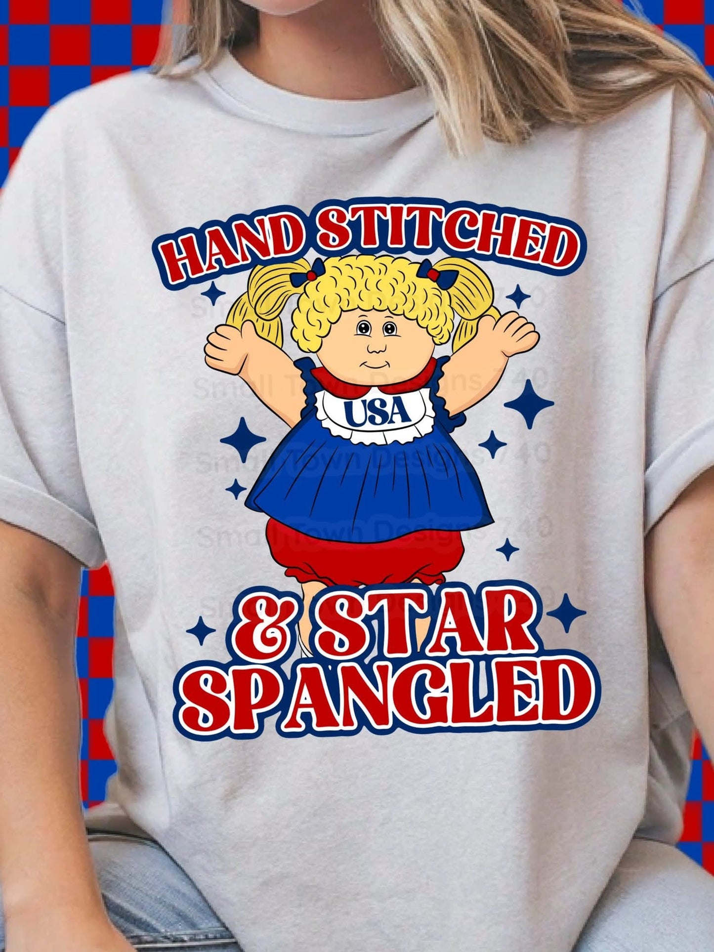 HAND STITCHED TEE