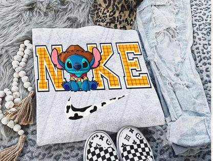 ALIEN COWBOY SWIPE TEE